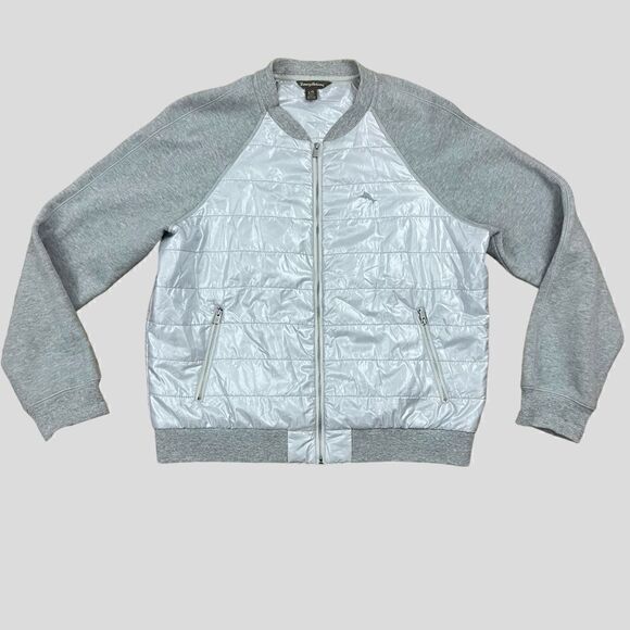 Tommy Bahama Lightweight Bomber Puffer Jacket - Picture 1 of 7